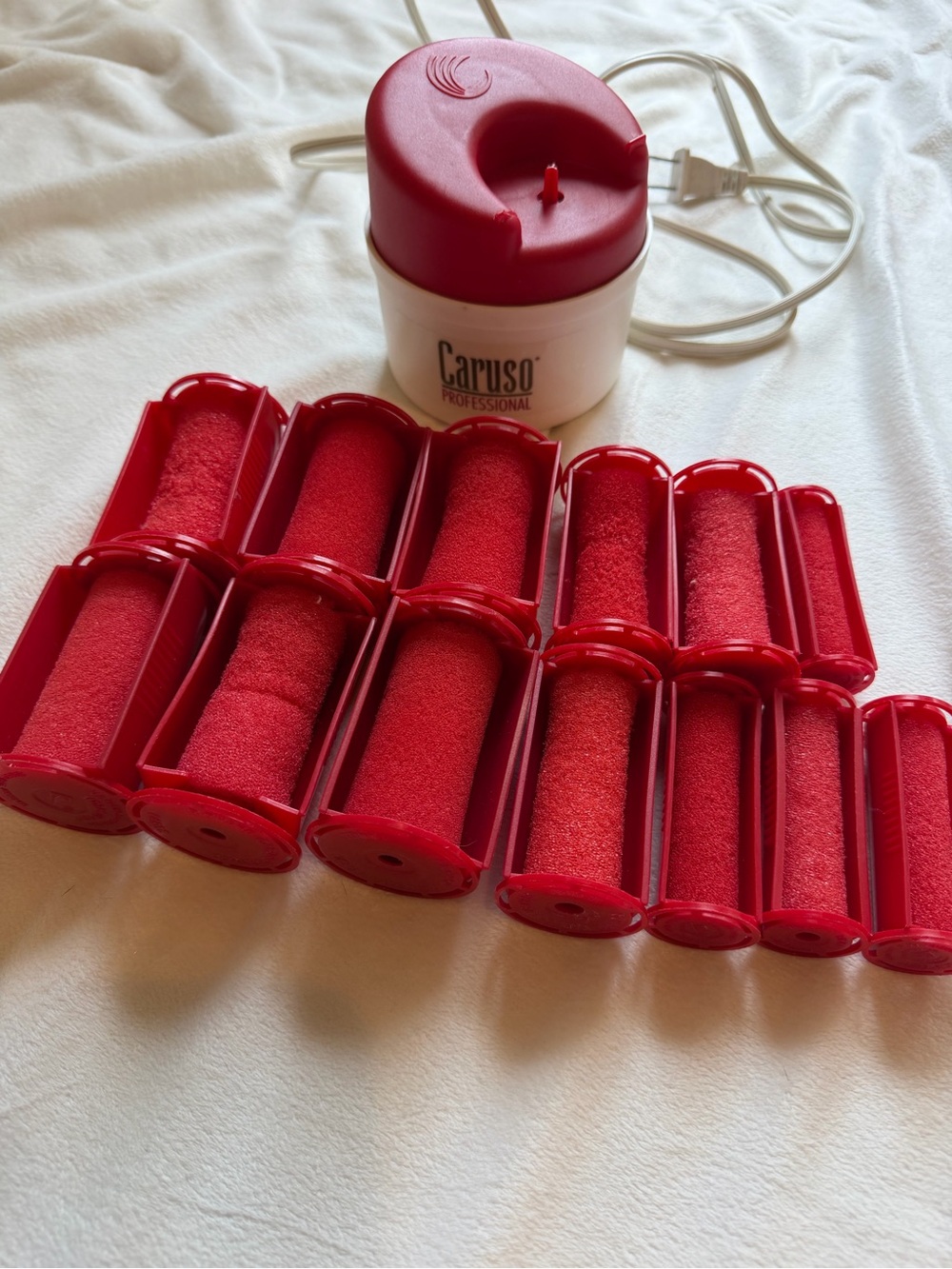 Caruso Professional Molecular Ionic Steam #20295, 13 Soft Rollers Hairsetter Set